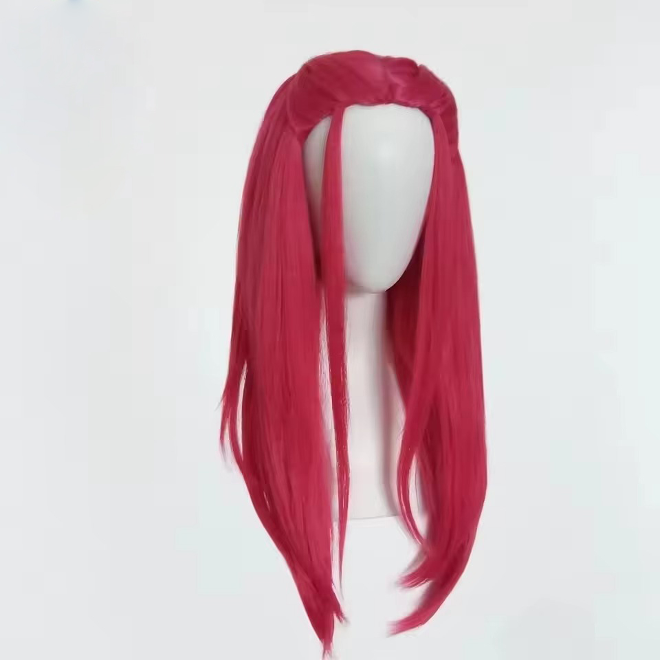 ハロウィンガールグループコスプレウィッグ耐熱人工毛女性ガール - Synthetic Wigs のレビューと価格