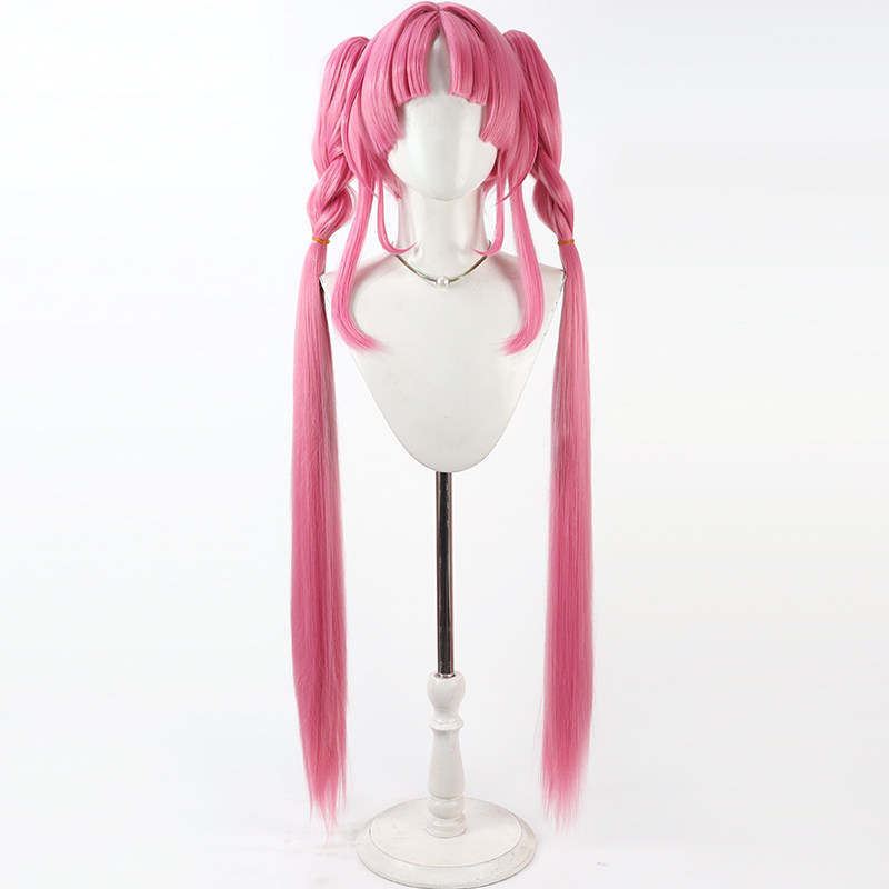 小林美久る コスプレウィッグ ピンク ロング 人工毛 耐熱性 - Synthetic Wigs のレビューと価格