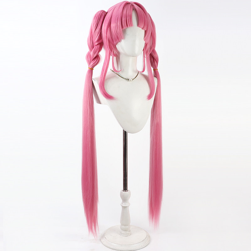 小林美久る コスプレウィッグ ピンク ロング 人工毛 耐熱性 - Synthetic Wigs のレビューと価格